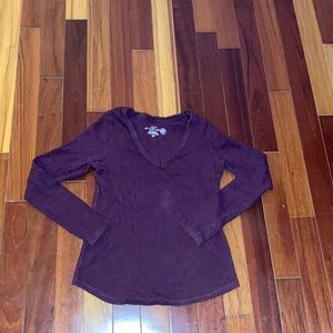 H&M Long Sleeve Ribbed Shirt